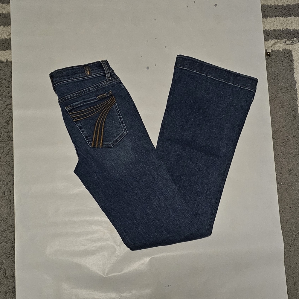 7 for all mankind dojo jeans size 28